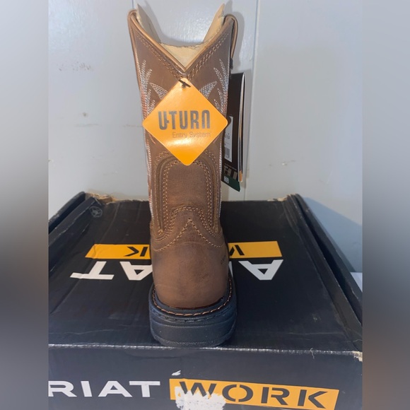 Ariat women’s Tracey pull-on composite toe dusted brown size 8 4LR - Picture 3 of 12